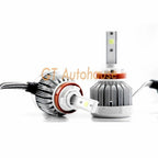 High Power Ice Blue H11 LED Conversion Kit for Headlamp Bulb Replacement (2xH9)