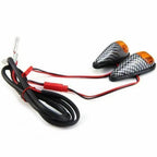 Carbon Motorcycle Surface Mount Turn Signal for Suzuki GSXR, Honda CBR, Yamaha