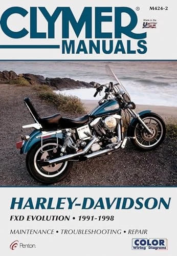 Harley Davidson FXD Dyna Evolution Repair Manual for 1991-1998