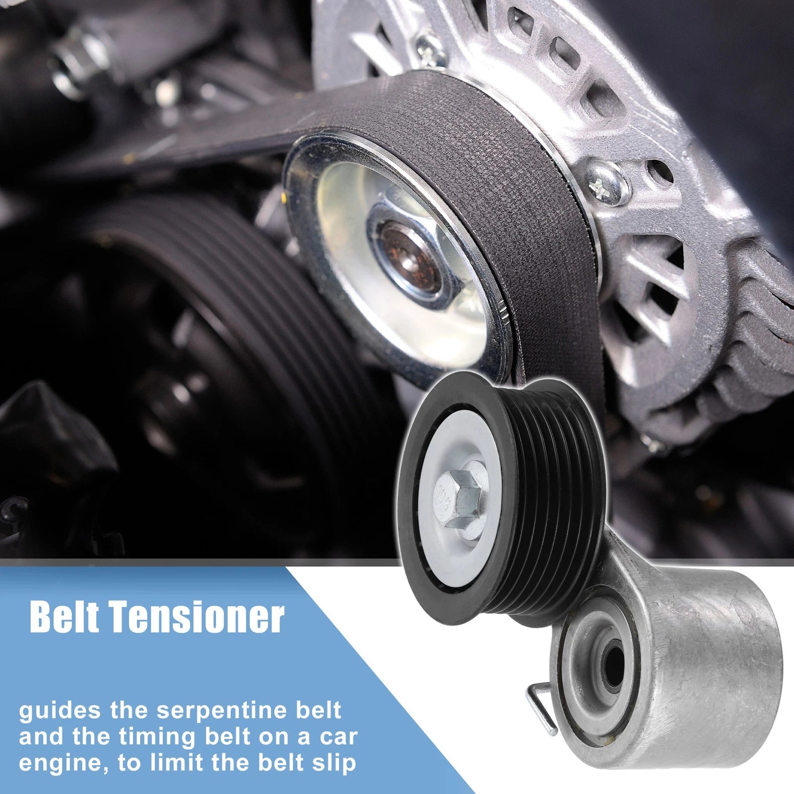 Belt Tensioner Assembly for Audi A6 Quattro (2012–2014) No. 06E903133M