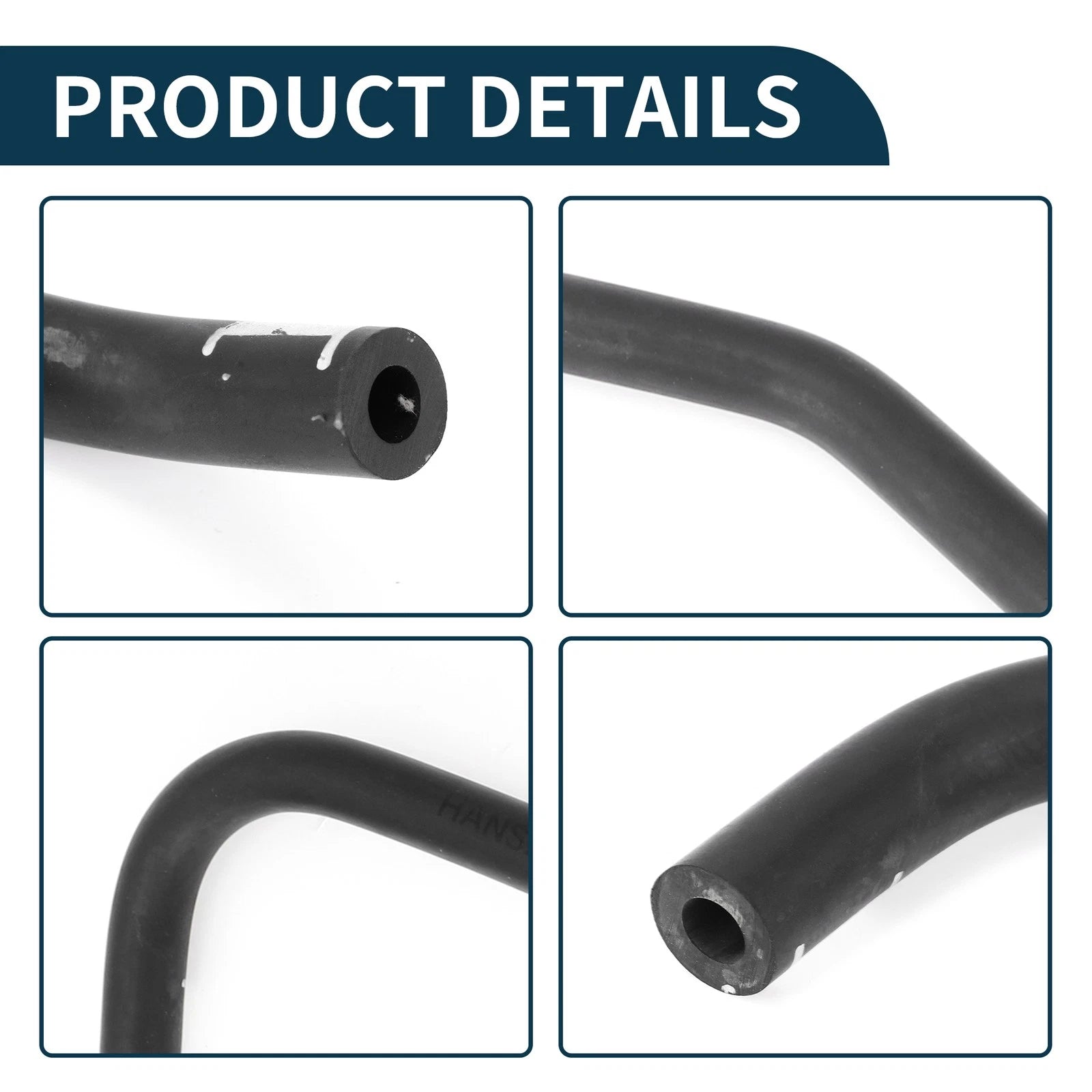 Radiator Hose Coolant Pipe for Audi Q7 3.0L V6 (2011–2015) No. 7L8122447K Rubber