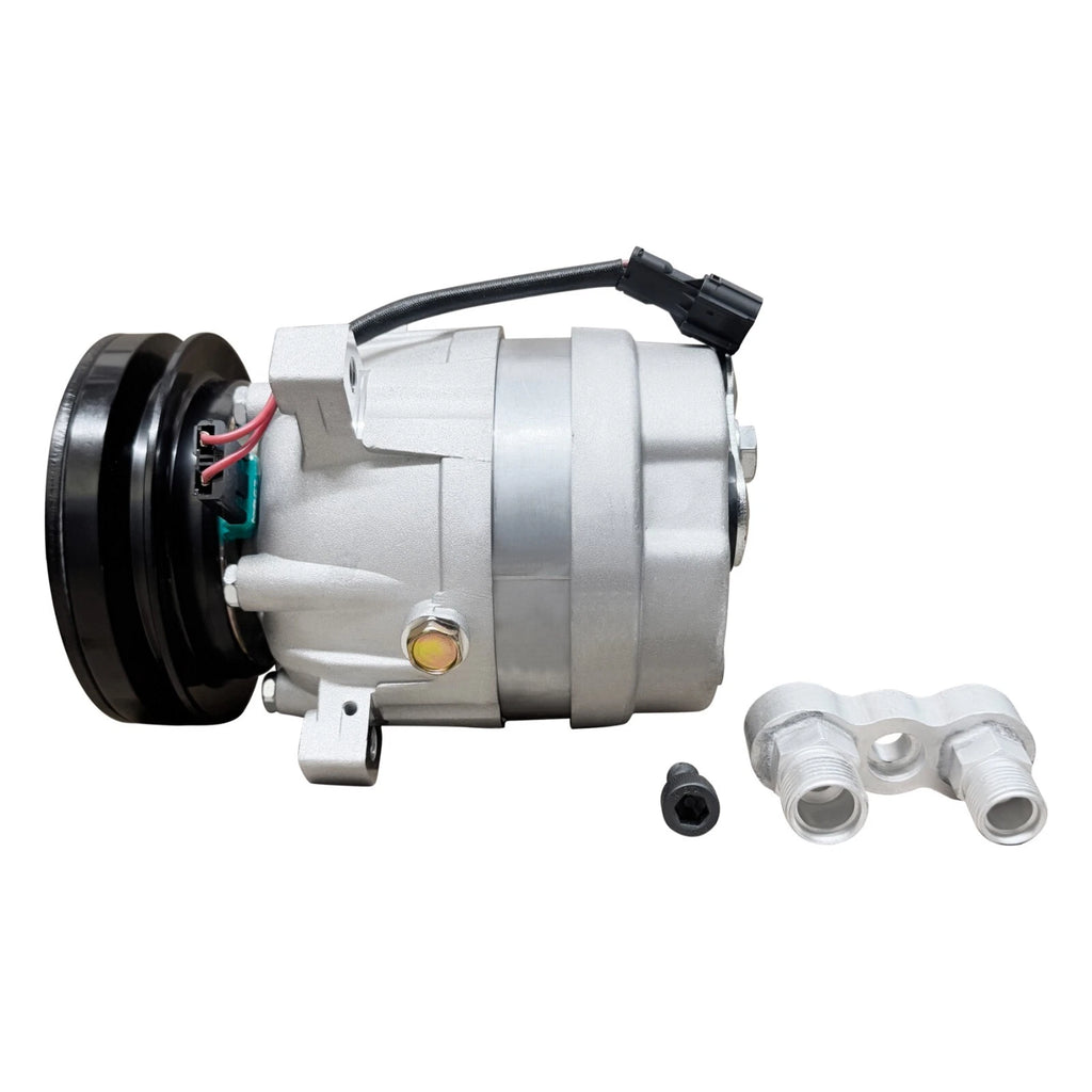 AC Compressor Replacement for Volvo Excavators (2005–2015)