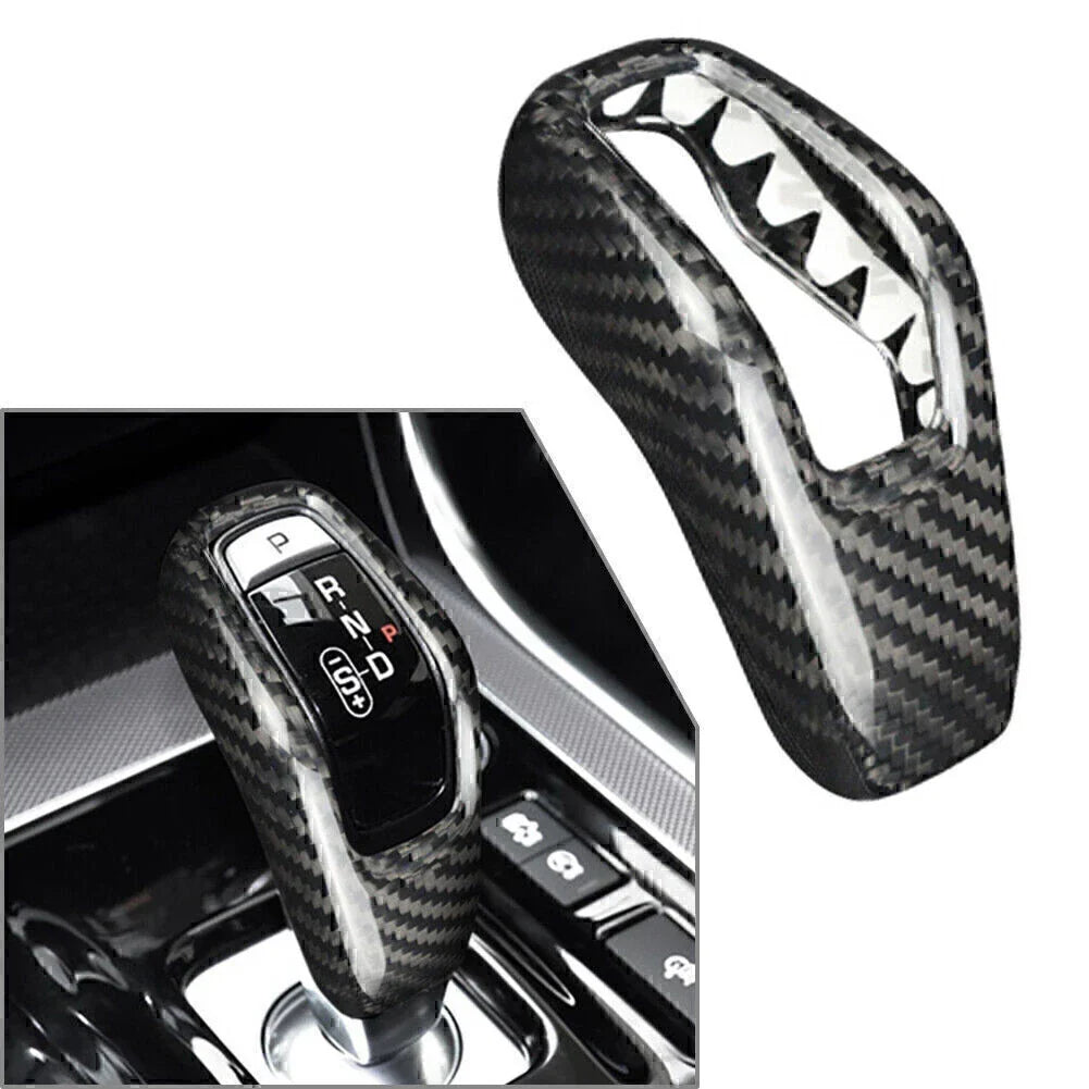 Carbon Fiber Gear Shift Knob Cover for Land Rover Range Rover Sport (2018-2021)