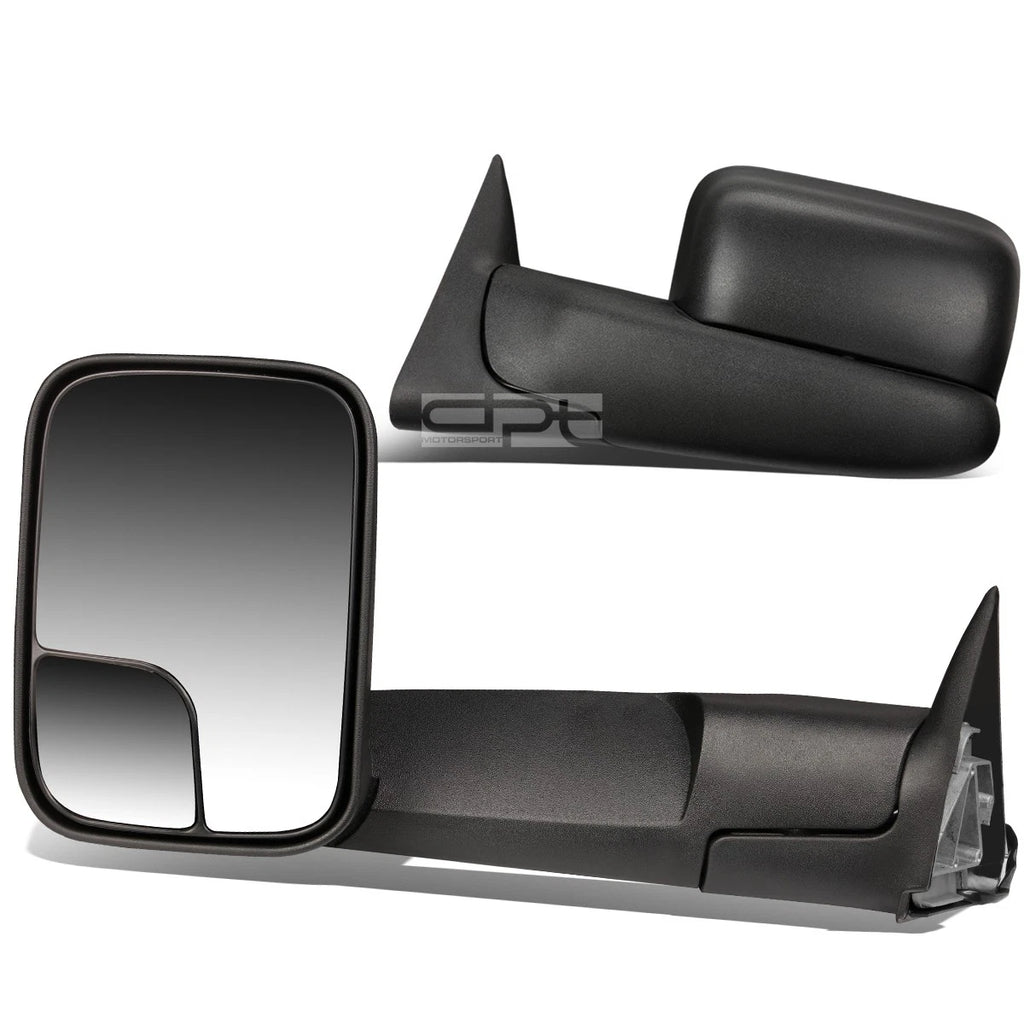Pair of Foldable Powered Tow Mirrors for Dodge Ram 1500 2500 3500 (1994–1997)