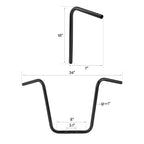18" Ape Hanger Handlebar for Harley Sportster 883 1200 Softail (1986–2023)