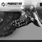 NICECNC Offset Foot Pegs for Husqvarna TX FX TC FC 125-501 (2017–2022)