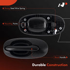 Left Black Exterior Door Handle for Kia Sedona (2002–2005)