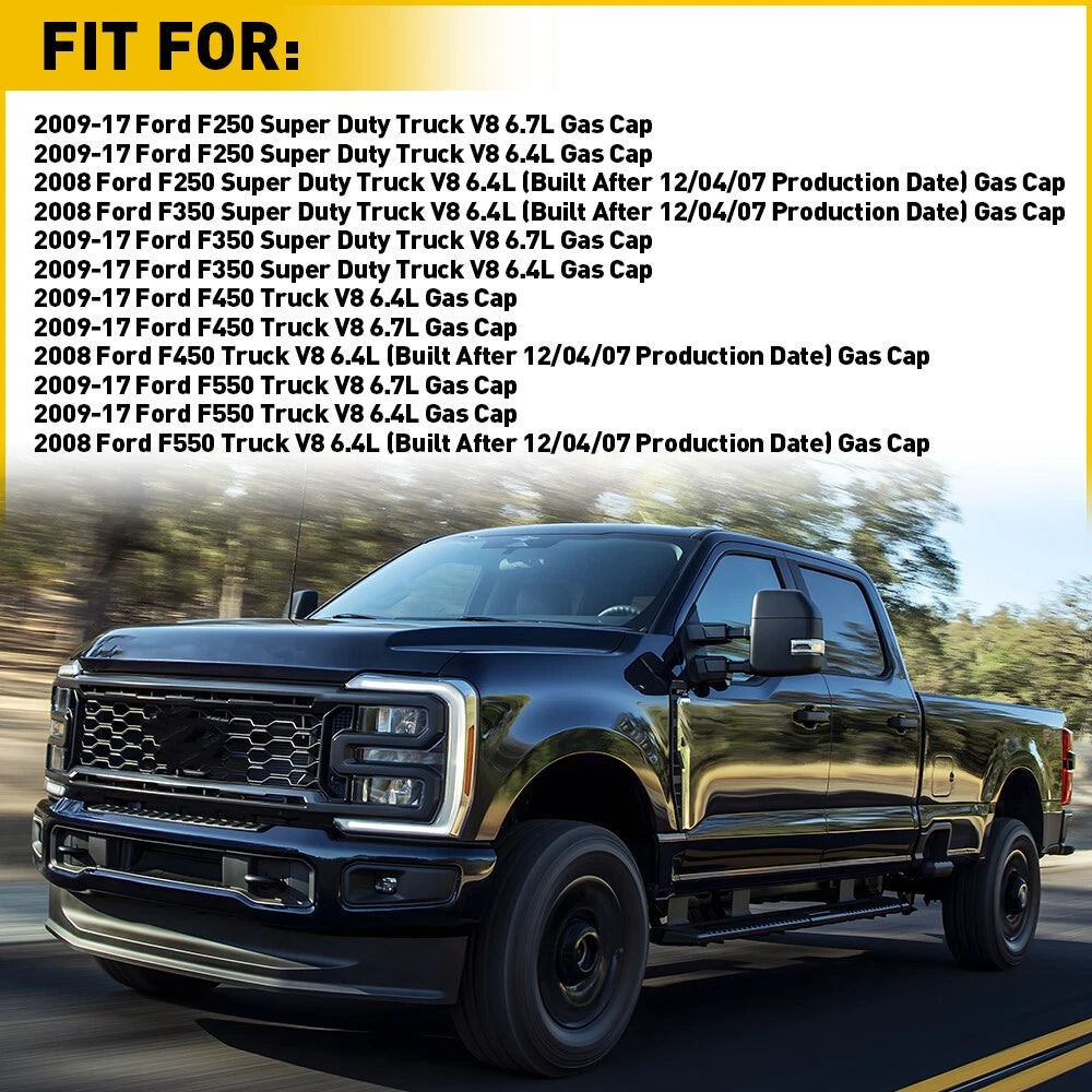 Fuel Cap for Ford F250 F350 F450 F550 Super Duty