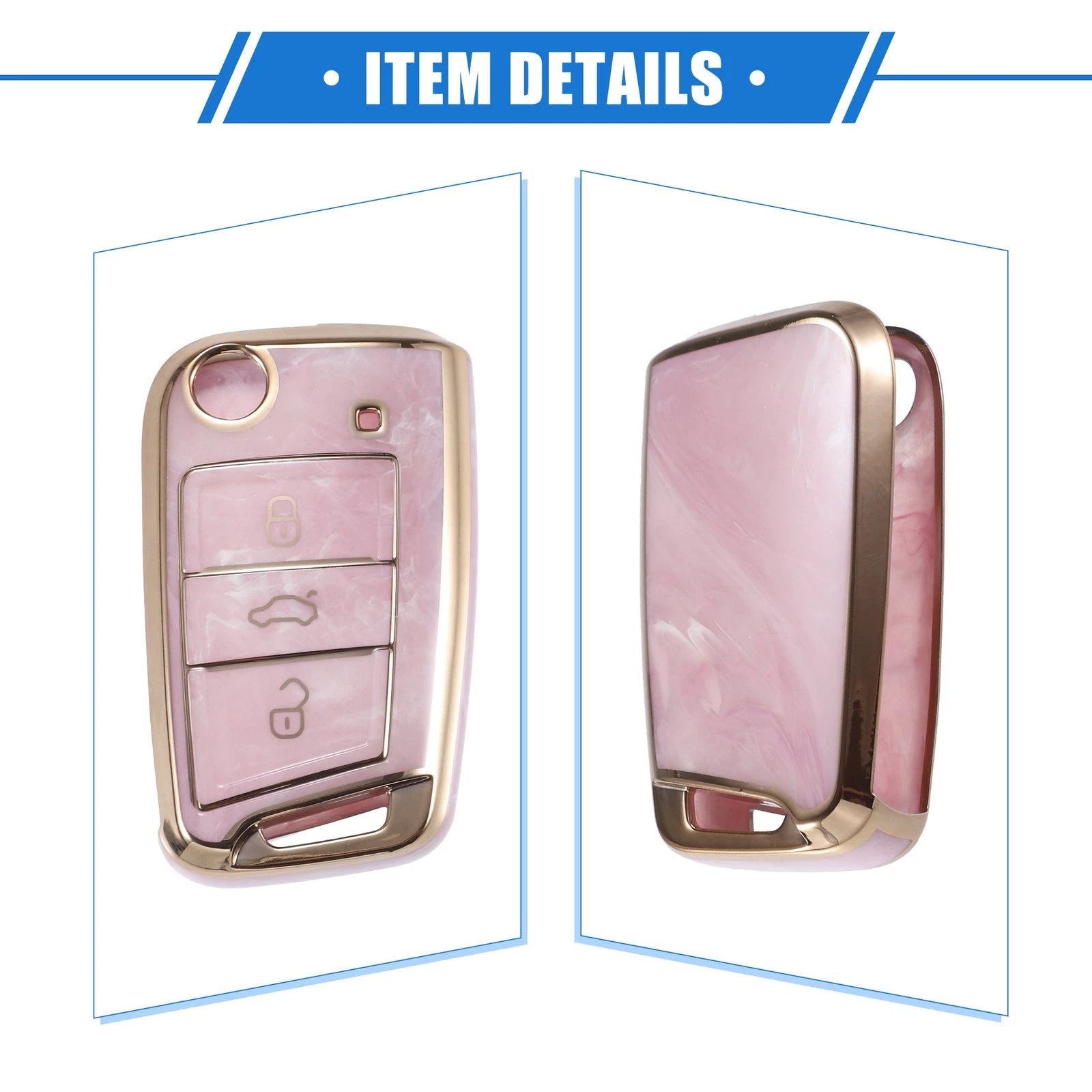 Key Fob Case Cover for Volkswagen CC (2009–2017)