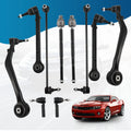 Set of 10 Front Lower Control Arms Tie Rods Sway Bars for Chevy Camaro (2010–2015)