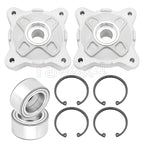 2X Front Wheel Hubs & Bearings for Polaris RZR 570 800 RZR S 800 (2008–2014)