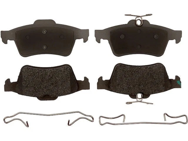 Set of 4 Rear Brake Pads for Jaguar S Type (2006–2008) SW649BB Silver Ceramic