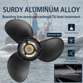 9 1/4x10 Boat Propeller 10 Spline for Suzuki 8-20HP (58100-90L60-019)