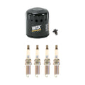 Wix Engine Oil Filter & NGK 4 Spark Plugs for Chrysler 200 Dart (2011–2016)