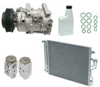 AC Compressor Kit with Condenser Replacement for Toyota Hilux (2010–2018)