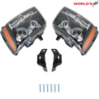Set of 2 Headlight Replacement for Chevy Avalanche/Suburban/Tahoe