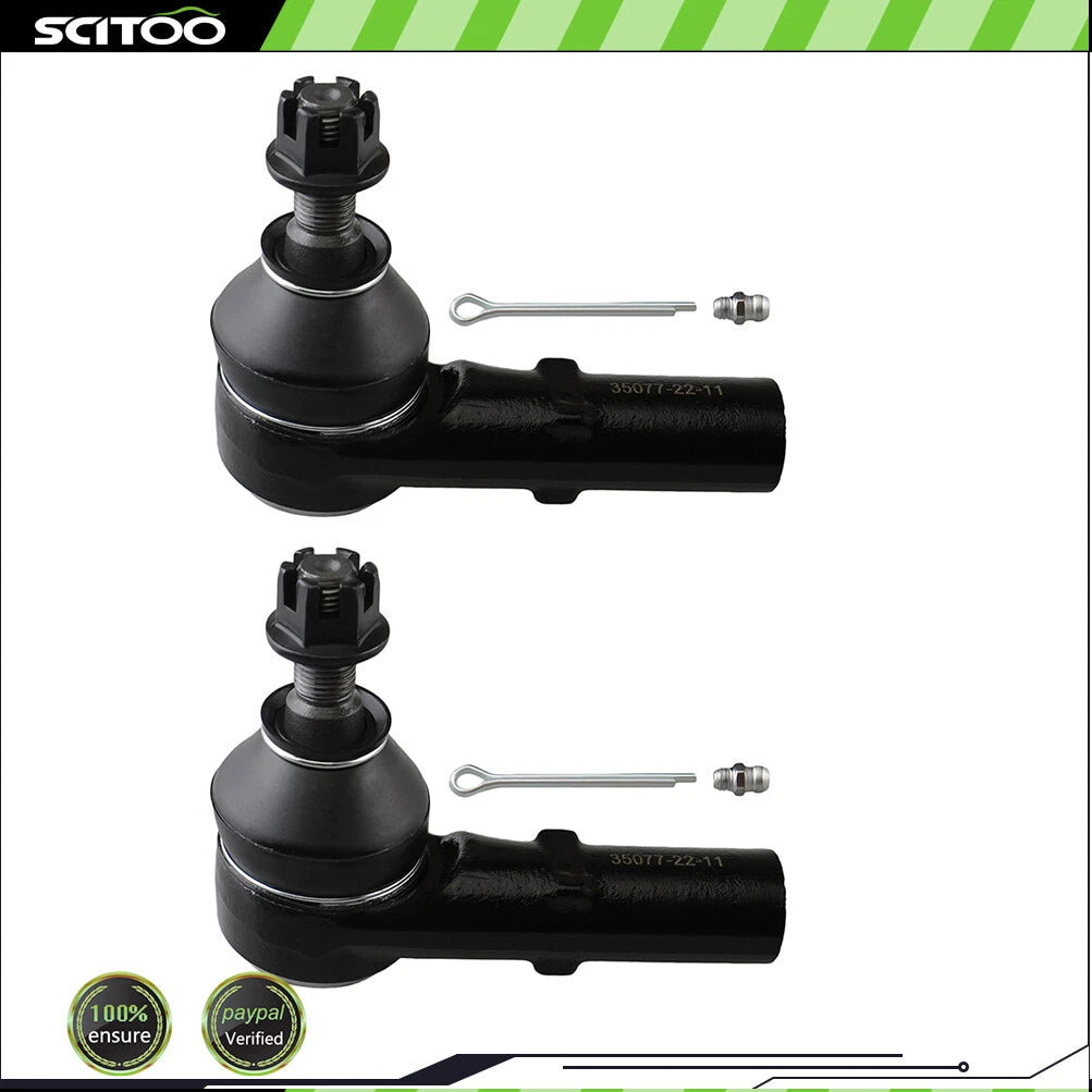 2X Front Outer Tie Rod End for Chrysler 200 (2015–2017)