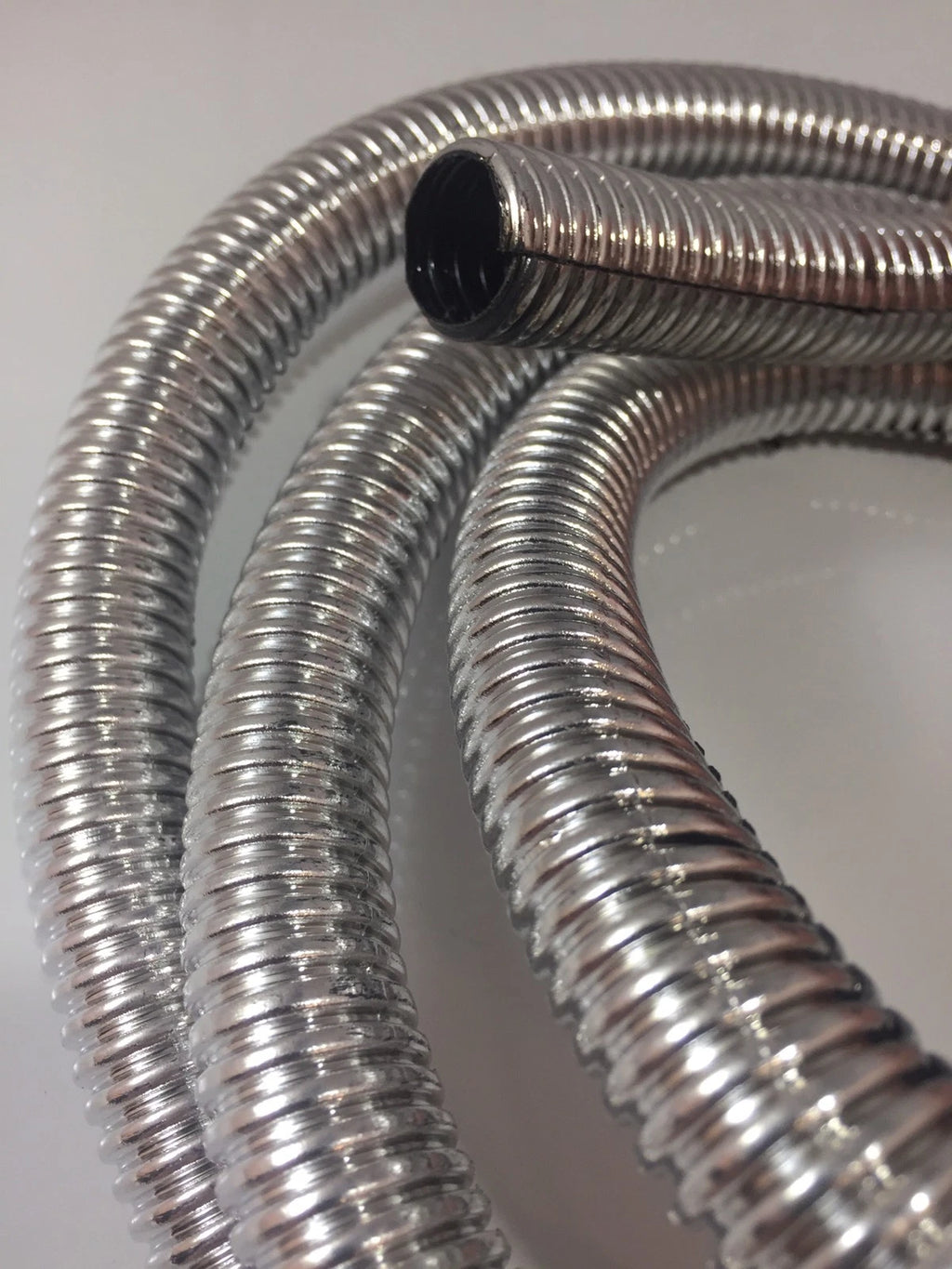 Universal Wire Loom 3/8 in x 72 in Chrome Protection for Universal (All Years)