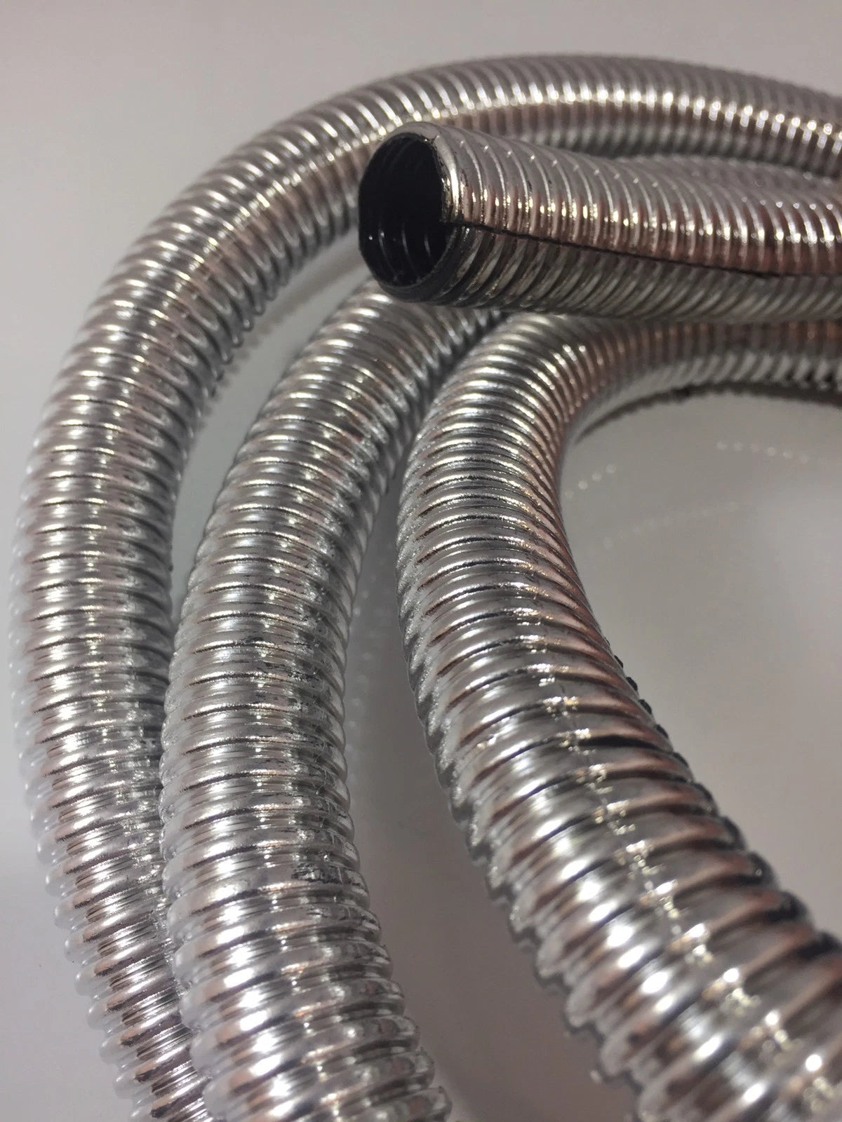 Universal Wire Loom 3/8 in x 72 in Chrome Protection for Universal (All Years)