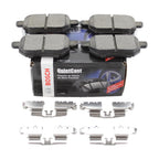 Set of 4 Bosch QuietCast Rear Ceramic Brake Pads for CT200h Vibe tC xB Corolla Prius (2011–2015)