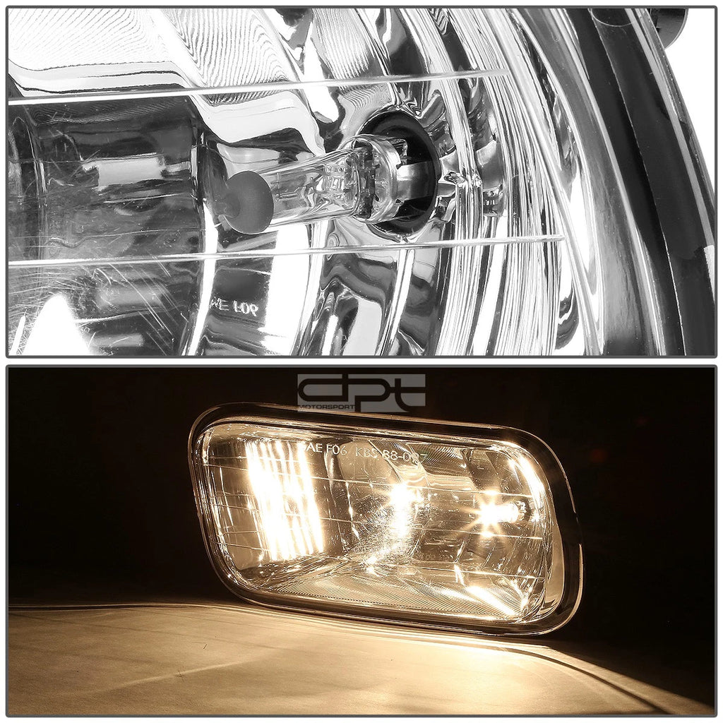 Fog Light Lamp Pair for Dodge Ram 1500-3500 (2009–2012) OE Crystal Lens