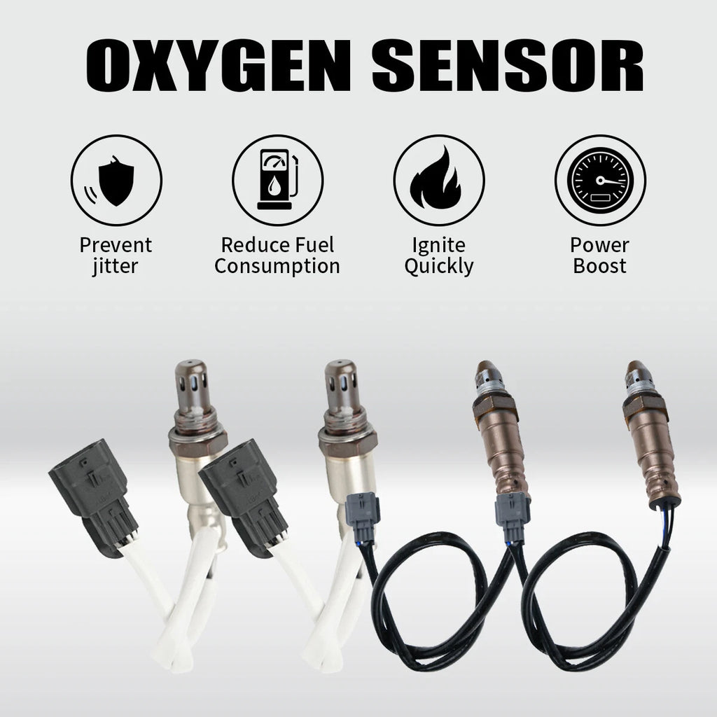 4X Oxygen O2 Sensor for Nissan Frontier 2015–2019 4.0L V6 234-9148, 234-4906