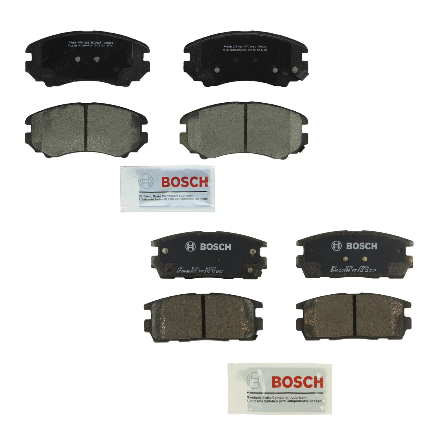 Bosch Quietcast Ceramic Disc Brake Pad Kit for Equinox Terrain (2010–2017)