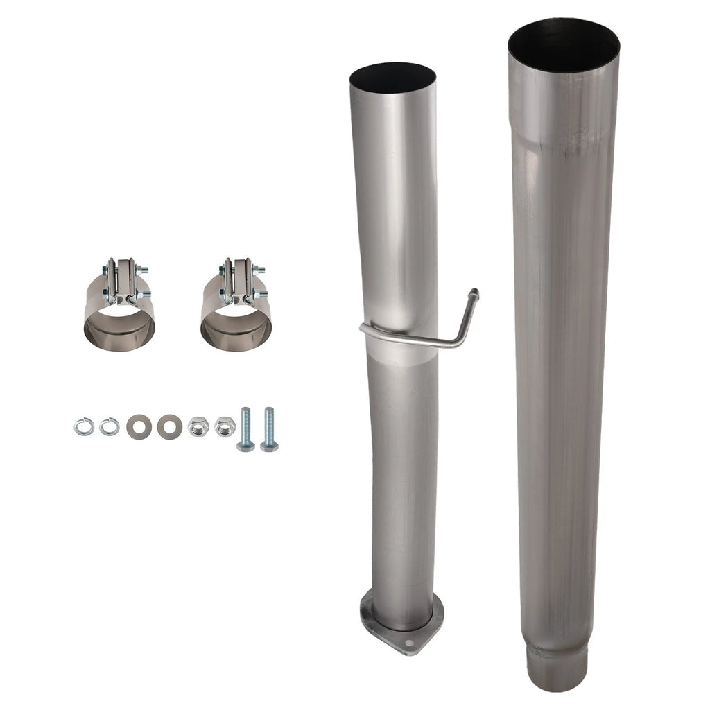 4" Exhaust Pipe Kit for Ford F250-F550 6.4L Turbo (2008–2010)