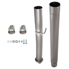 4" Exhaust Pipe Kit for Ford F250-F550 6.4L Turbo (2008–2010)