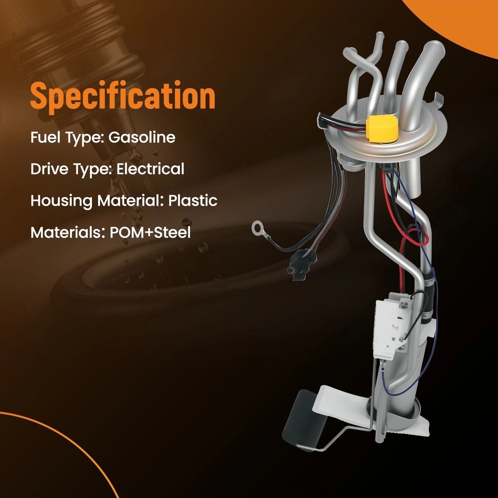 Fuel Pump Module for GMC S15 Chevrolet S10 (1985–1991)
