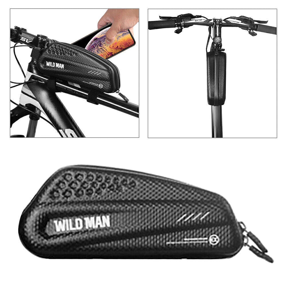 Front Frame Bag for Mountain Bike (MTB) - Waterproof Top Tube Bag