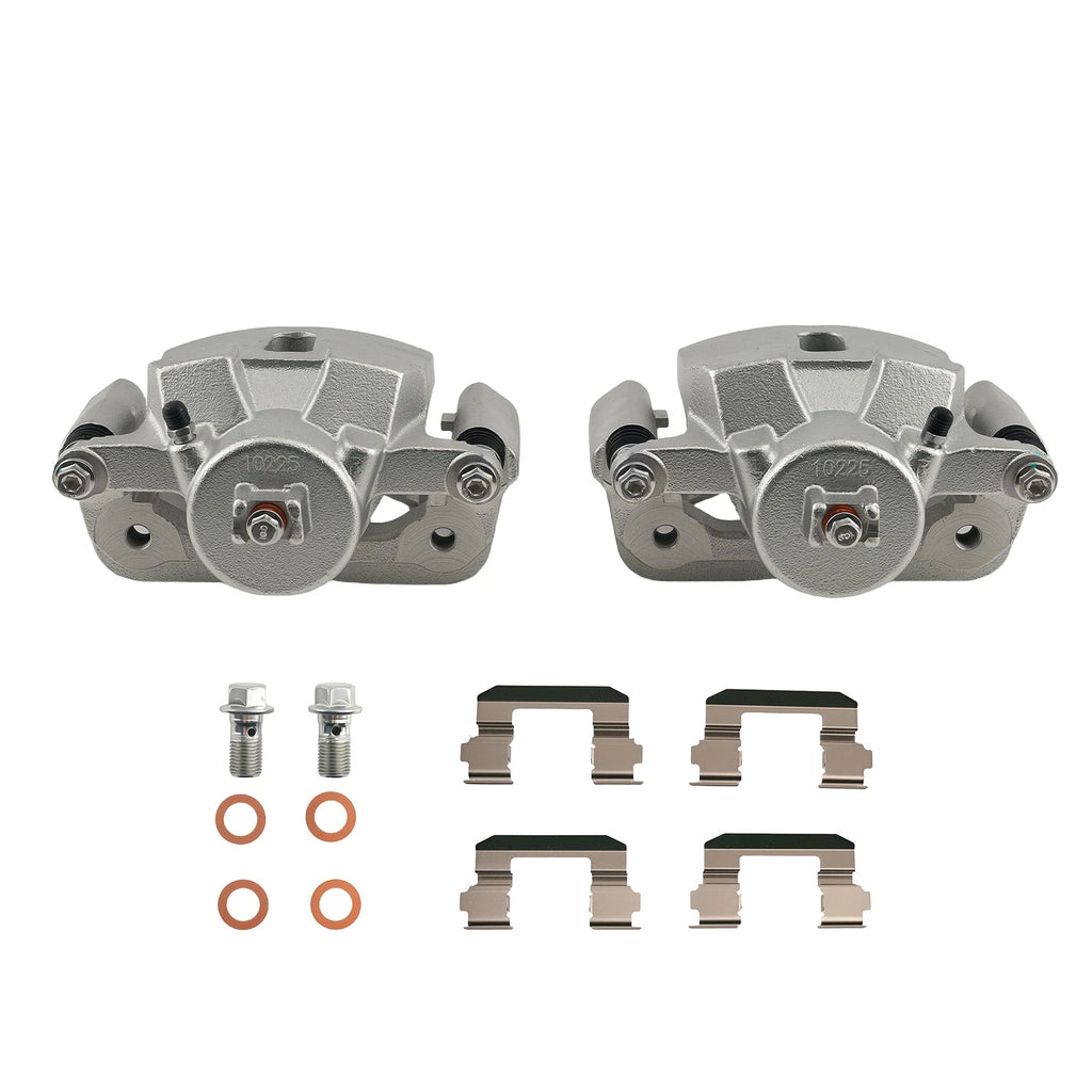 Front Brake Caliper w/Bracket Set for Honda Pilot (2003–2008) 19-B2670 19-B2671