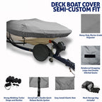 Heavy Duty Waterproof Storage Cover for Sea Ray 260 Sundeck (2003–2023)