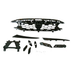 Gloss Black Front Grill for Honda Civic Si & Hatchback (2022-2024)