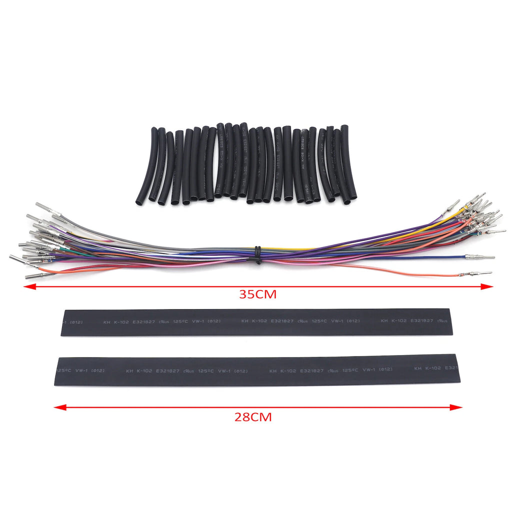 12" Handlebar Wiring Extension Harness for Harley-Davidson Touring (1996–2006)