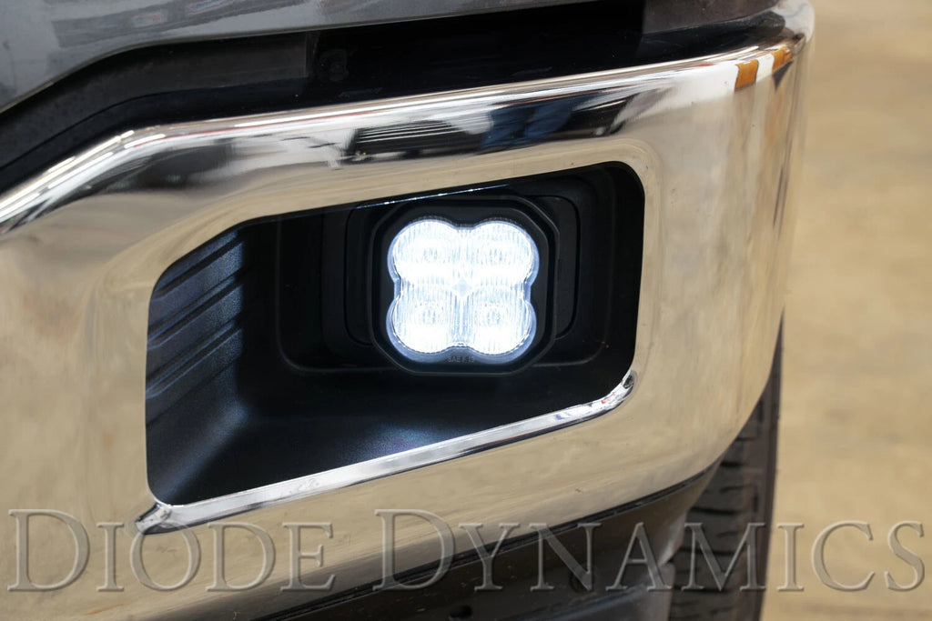 LED Fog Light Kit SAE Replacement for Ford Super Duty (2017–2021) White