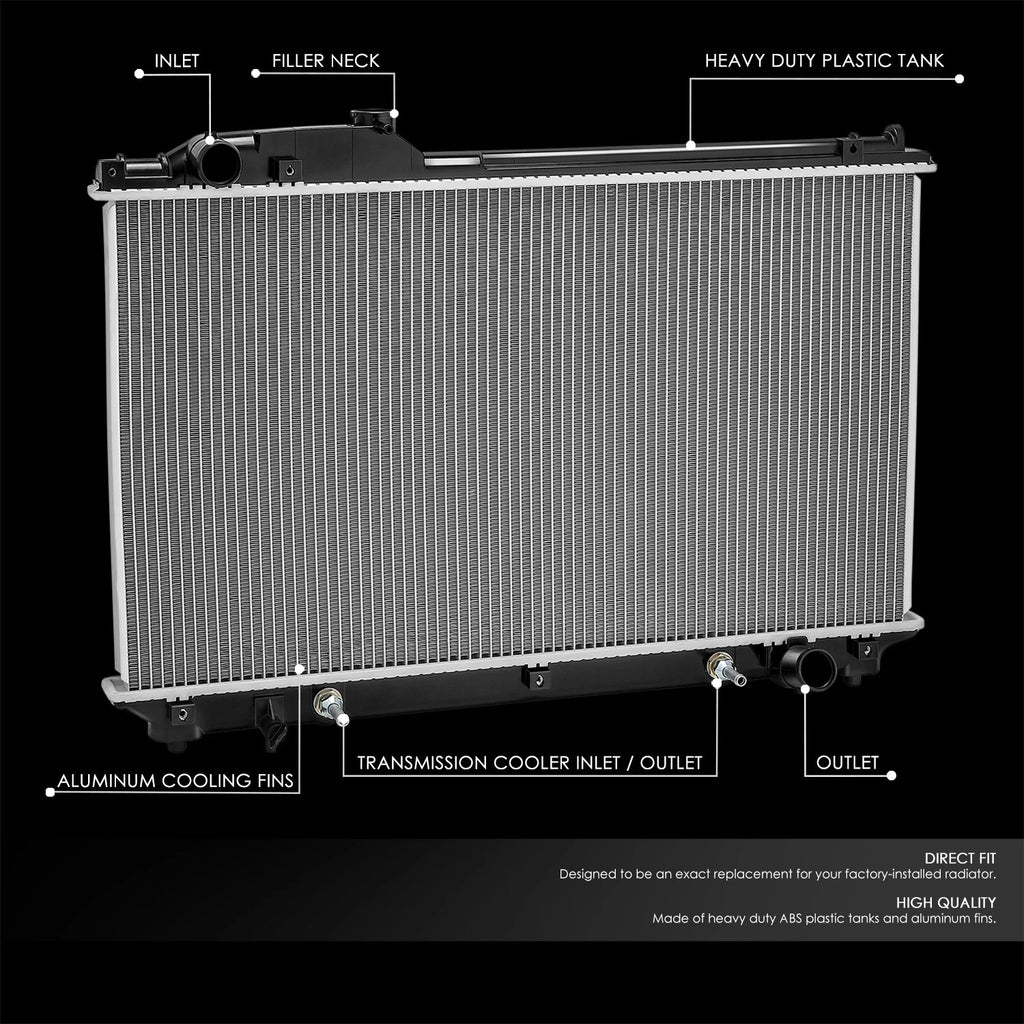 Aluminum Core Radiator for Lexus LS430 (2001–2006) DPI 2419
