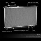 Aluminum Core Radiator for Lexus LS430 (2001–2006) DPI 2419