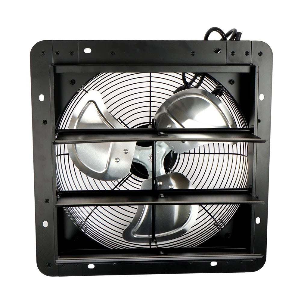 Shutter Exhaust Fan for Sheds Attics Workshops (10/12/14/16 Inch)