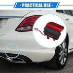 Tow Hook Eye Hole Cover Cap for Mercedes-Benz C300 (2019–2021) Red 786527214167