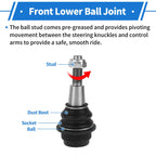 2X Front Lower Ball Joints for Cadillac Escalade (2015–2016) K500408/XMS50580