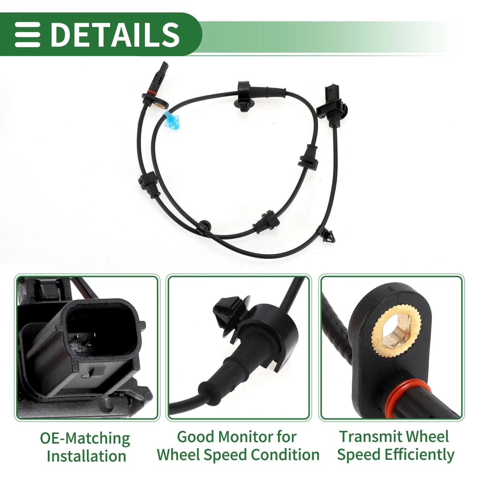 ABS Wheel Speed Sensor 57470TK8A01 for Honda Odyssey (2012–2017)