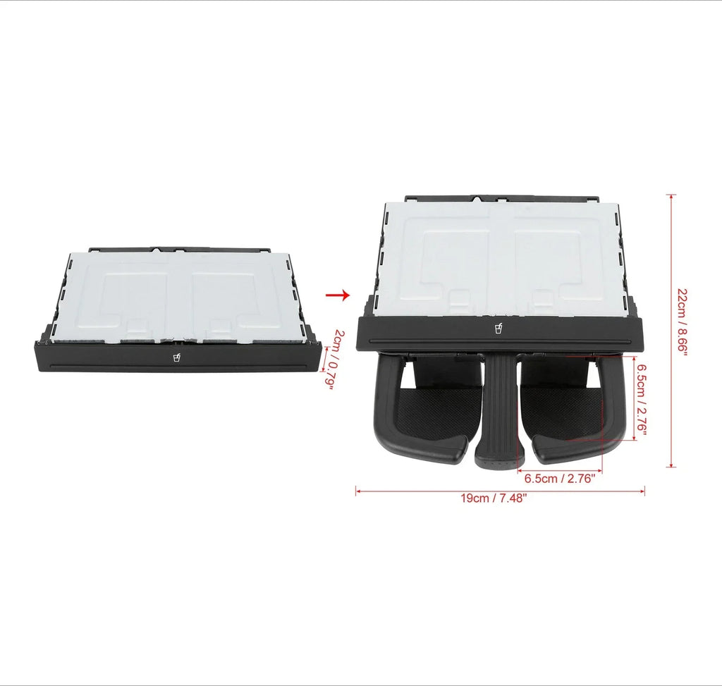 Center Console Cup Holder for VW Jetta (2005–2010)