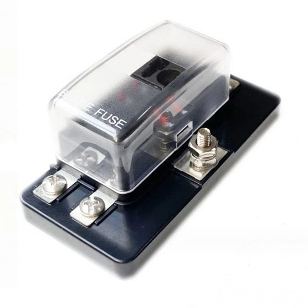 4 Way Fuse Box Holder for Vehicle Boat Power Distribution
