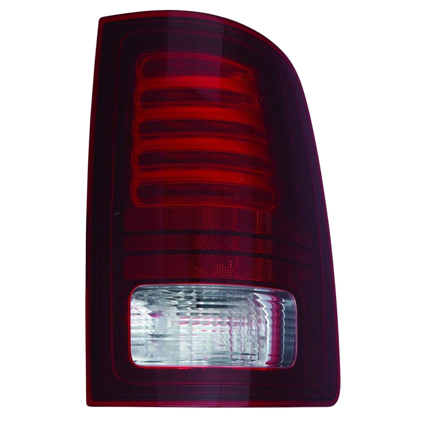 Replacement Black Passenger Side LED Tail Light Assembly (See Compatible Chart)