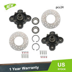 Rear Wheel Hub Brake Rotor Bearing Stud Kit for Polaris Ranger XP 900 (2013–2019)