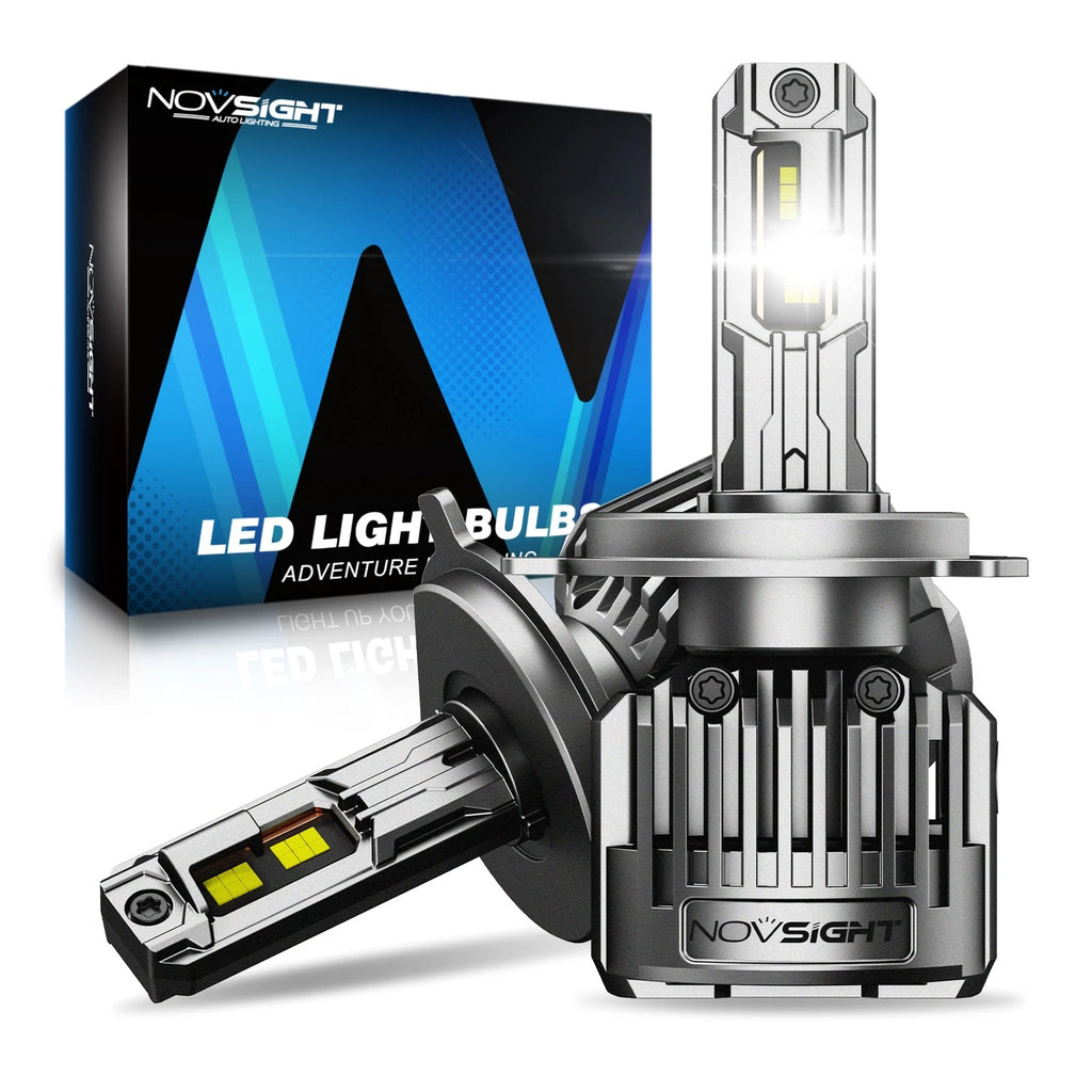 2X 9003 H4 LED Headlight Bulbs for 36000LM Bright White