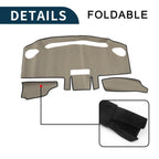 Dashboard Cover Mat for Mazda Flair Wagon MM21 (2012–2018) Black