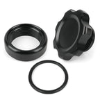 Black Fill Plug Cap & Aluminum Bung Kit for (1-3/8" Opening)