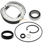 Rear Brake Drum Shoes Bearing Seals Kit for Honda Sportrax 250 TRX250EX (2001–2008)